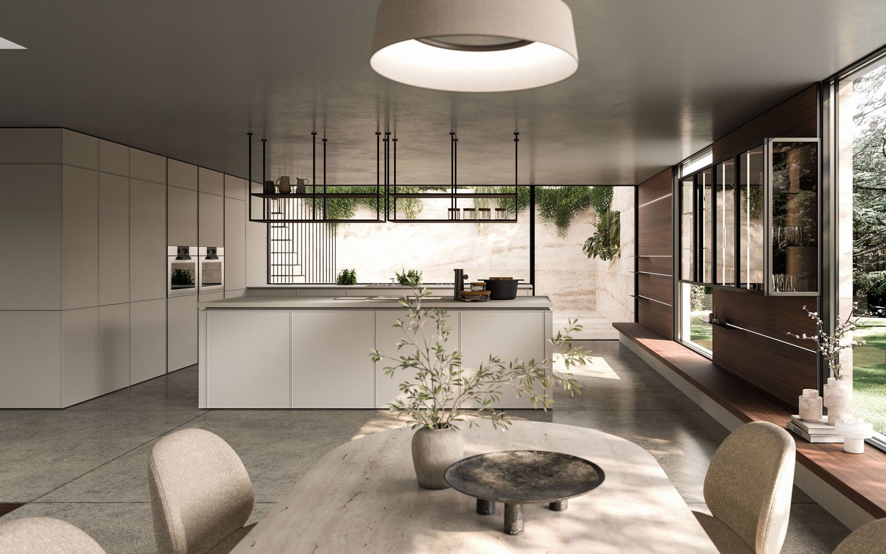 snaidero america elementi kitchen monolitic design