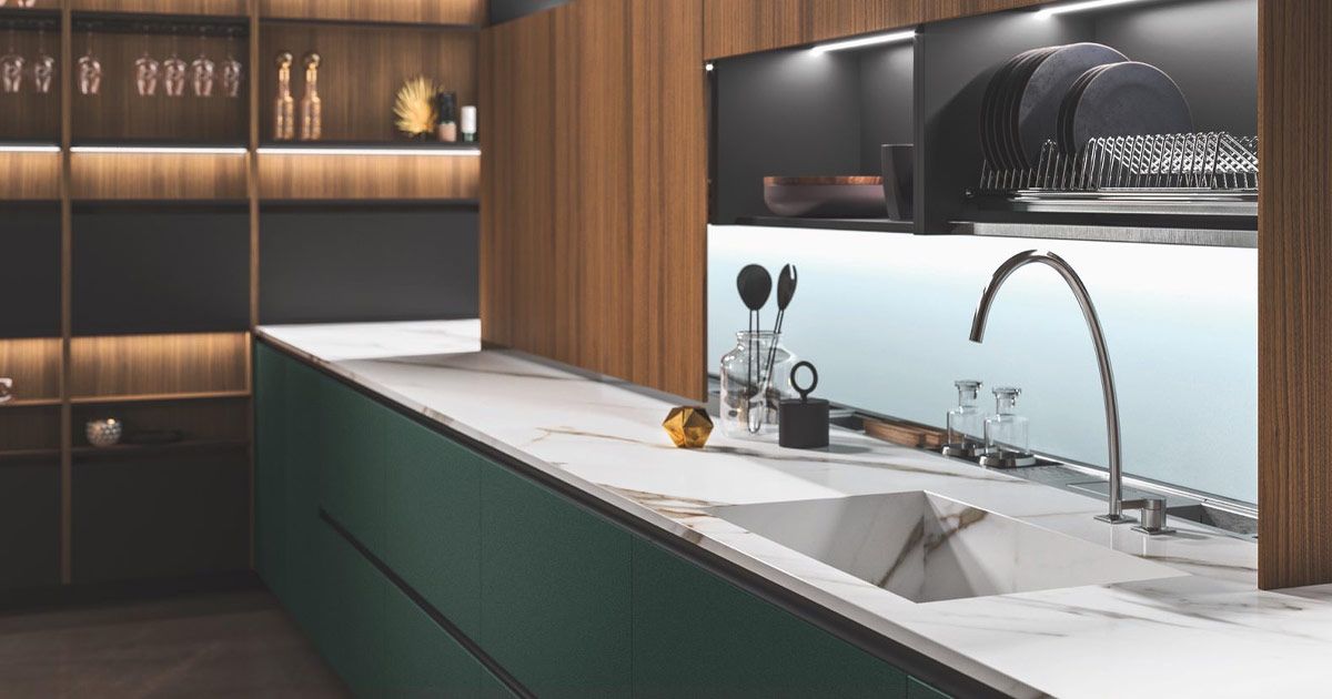 Minimalist Kitchen Design and Multifunctional Spaces