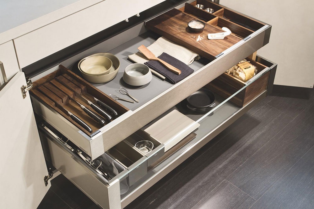 Cocinas de diseño italiano Snaidero America. Modelo Way